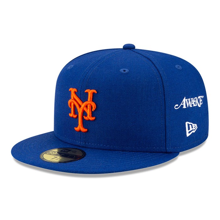 New York Mets Awake x MLB 59FIFTY Lippis Sininen - New Era Lippikset Myynti FI-152304
